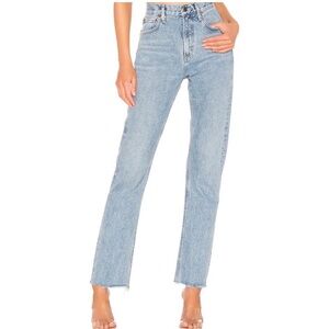 AGOLDE Cherie High Rise Straight Jeans